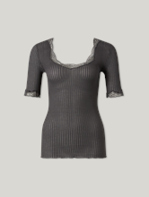 Bild von Spitzenshirt aus Baumwolle