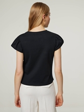 Bild von T-Shirt mit Raffung