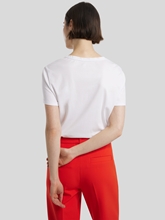 Image sur T-shirt imprimé flamands roses