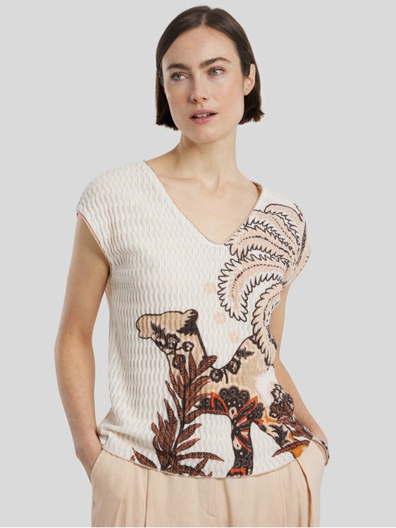 Bild von Strickshirt mit Print