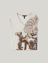 Bild von Strickshirt mit Print