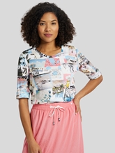 Bild von T-Shirt mit Print