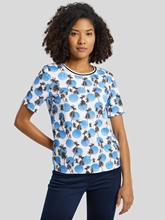 Image sur T-shirt imprimé palmiers