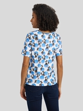 Image sur T-shirt imprimé palmiers