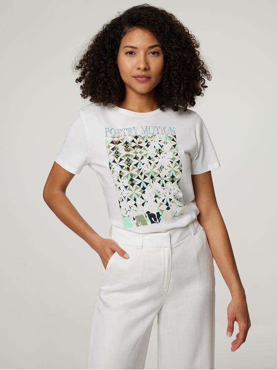 Image sur T-shirt en coton