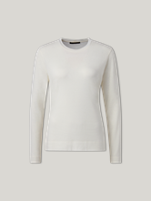 Bild von Feinstrickpullover mit Wolle