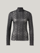 Bild von Rollkragenshirt aus Spitze