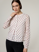 Image sur Cardigan avec pois