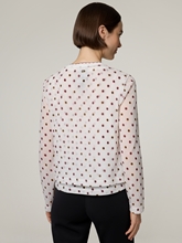 Image sur Cardigan avec pois