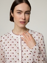 Image sur Cardigan avec pois