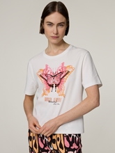 Image sur T-shirt avec imprimé