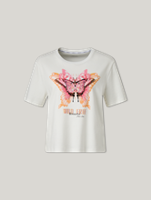 Image sur T-shirt avec imprimé