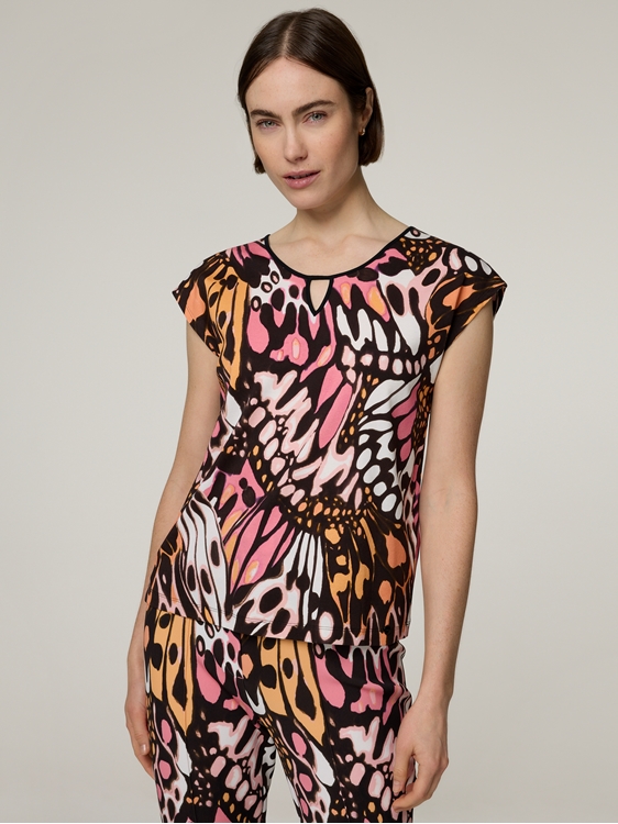 Image sur Shirt avec Allover-Print
