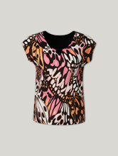 Image sur Shirt avec Allover-Print