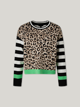 Image sur Sweat-shirt à motifs mixtes