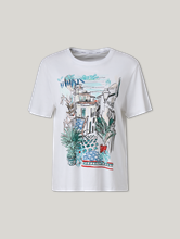 Image sur T-shirt en coton