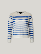 Bild von Langarmshirt mit Streifen