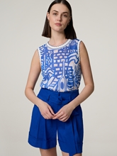 Bild von Blusentop mit Baumwolle