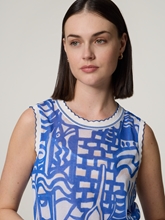 Bild von Blusentop mit Baumwolle