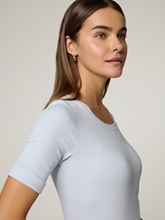 Image sur T-shirt en tricot avec coton