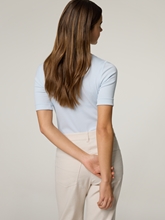 Image sur T-shirt en tricot avec coton