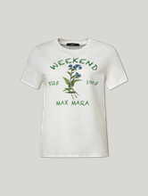 Image sur T-shirt en coton TEIERA