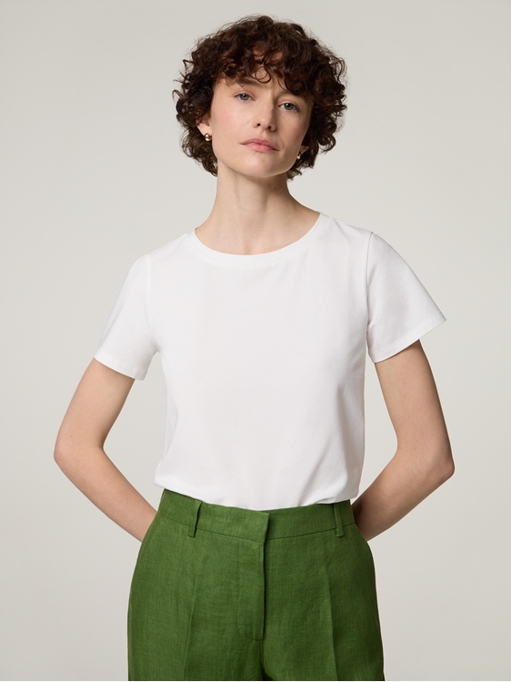 Image sur T-shirt en coton MULTIF
