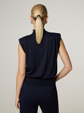 Bild von Kurzarmshirt mit Stehkragen