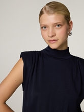 Bild von Kurzarmshirt mit Stehkragen