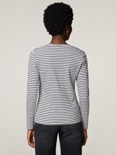 Bild von Langarmshirt mit Streifen