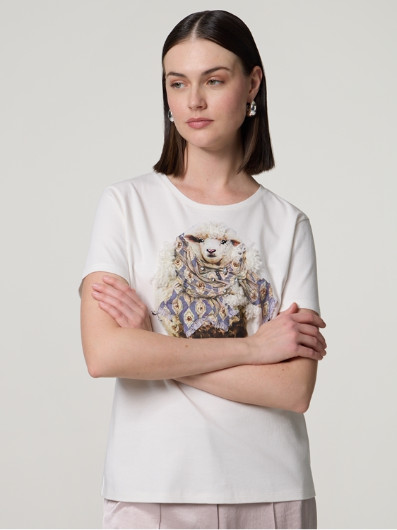 Bild von T-Shirt mit Print