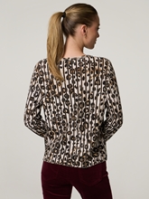 Bild von Langarmshirt mit Leo-Print