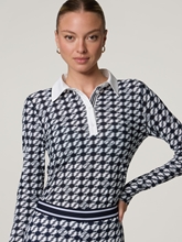 Bild von Langarm Poloshirt