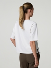 Image sur T-shirt coupe carrée