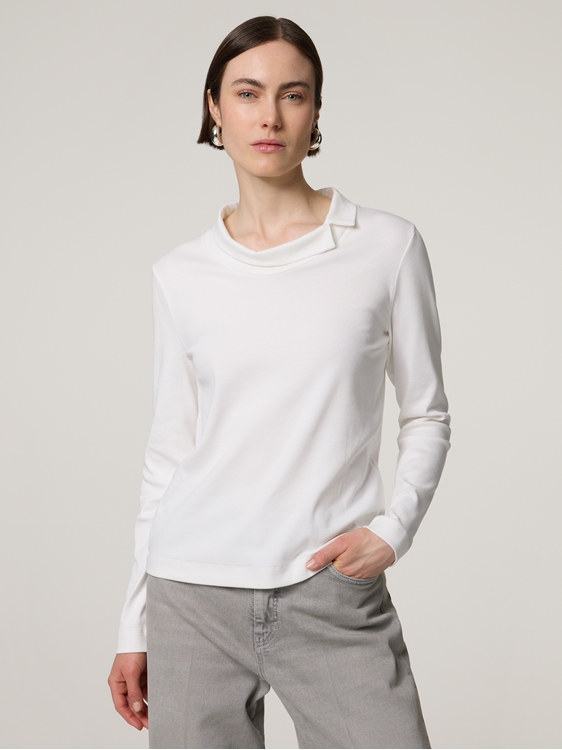 Bild von Langarmshirt aus Baumwolle