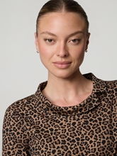 Bild von Langarmshirt im Leo-Print