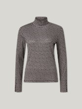 Image sur T-shirt à manches longues avec motif