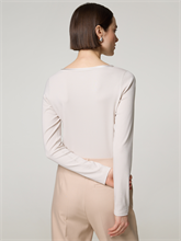 Image sur T-shirt à manches longues en coton