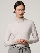 Image sur Pull à col roulé en coton