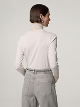 Image sur Pull à col roulé en coton