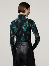 Bild von Langarmshirt mit Stehkragen