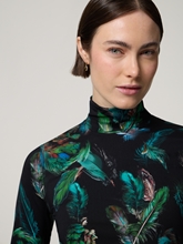 Bild von Langarmshirt mit Stehkragen