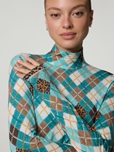 Image sur T-shirt à manches longues avec imprimé