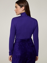 Bild von Langarmshirt mit Stehkragen