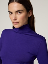 Bild von Langarmshirt mit Stehkragen