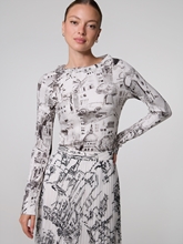 Bild von Langarmshirt mit Print