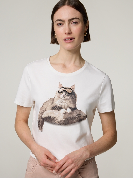 Bild von T-Shirt mit Print