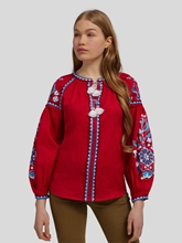 Bild von Tunikabluse mit Stickerei