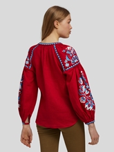 Bild von Tunikabluse mit Stickerei