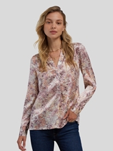 Image sur Blouse en soie imprimée